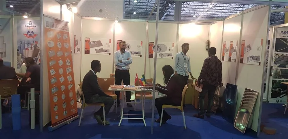 2018 Etiyopya Adissababa Yapı İnşaat Fuarı — Ekosan Evye standı 2