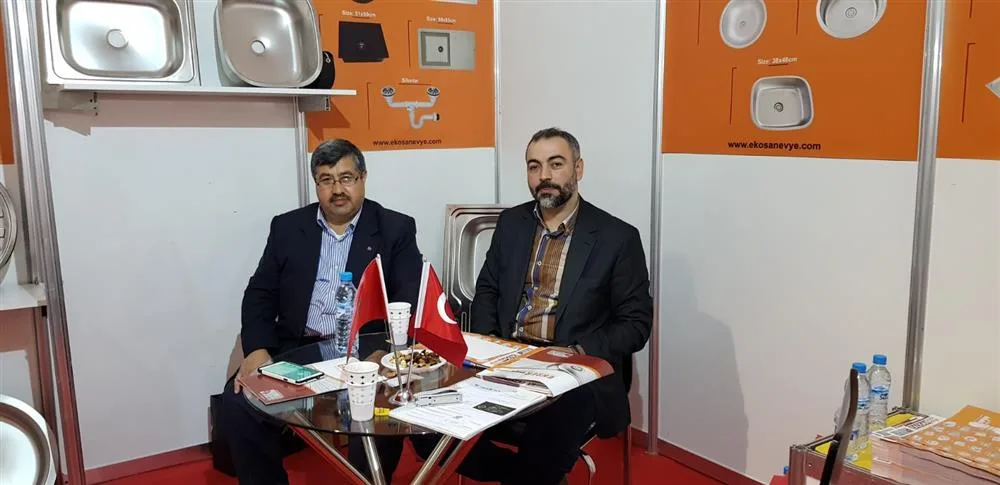 2018 Fas Kazablanka Yapı İnşaat Fuarı — Ekosan Evye standı 2
