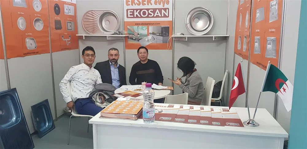 2019 Cezayir Yapı İnşaat Fuarı — Ekosan Evye standı
